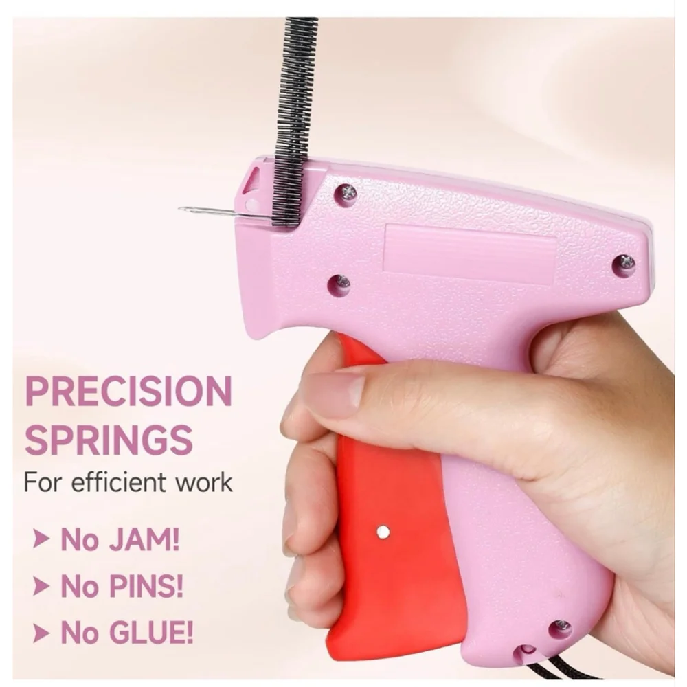 NEW Pink Red Arts & Crafts Tag Gun One Size